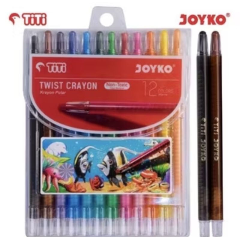 

CRAYON PUTAR PANJANG/TWIST CRAYON PANJANG TWCR-12S/TWCR-24S