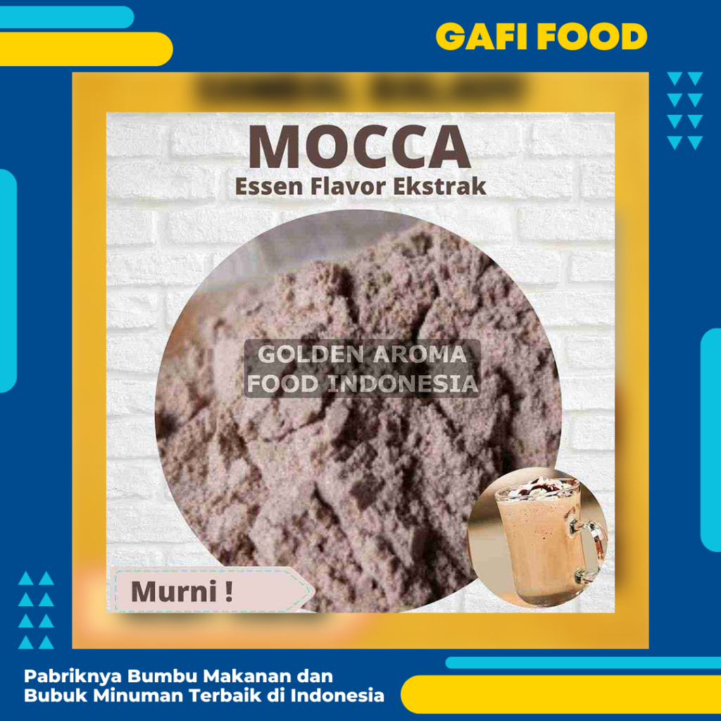 

Bubuk Mocca Pure 1/2 Kg Pure Efe Ekstrak Moccacino Murni No Sugar Flavour Essence Extract 1/2kg