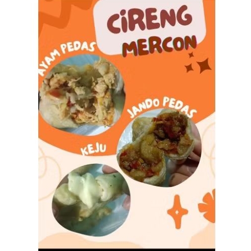 

Cireng ayam suwir pedas