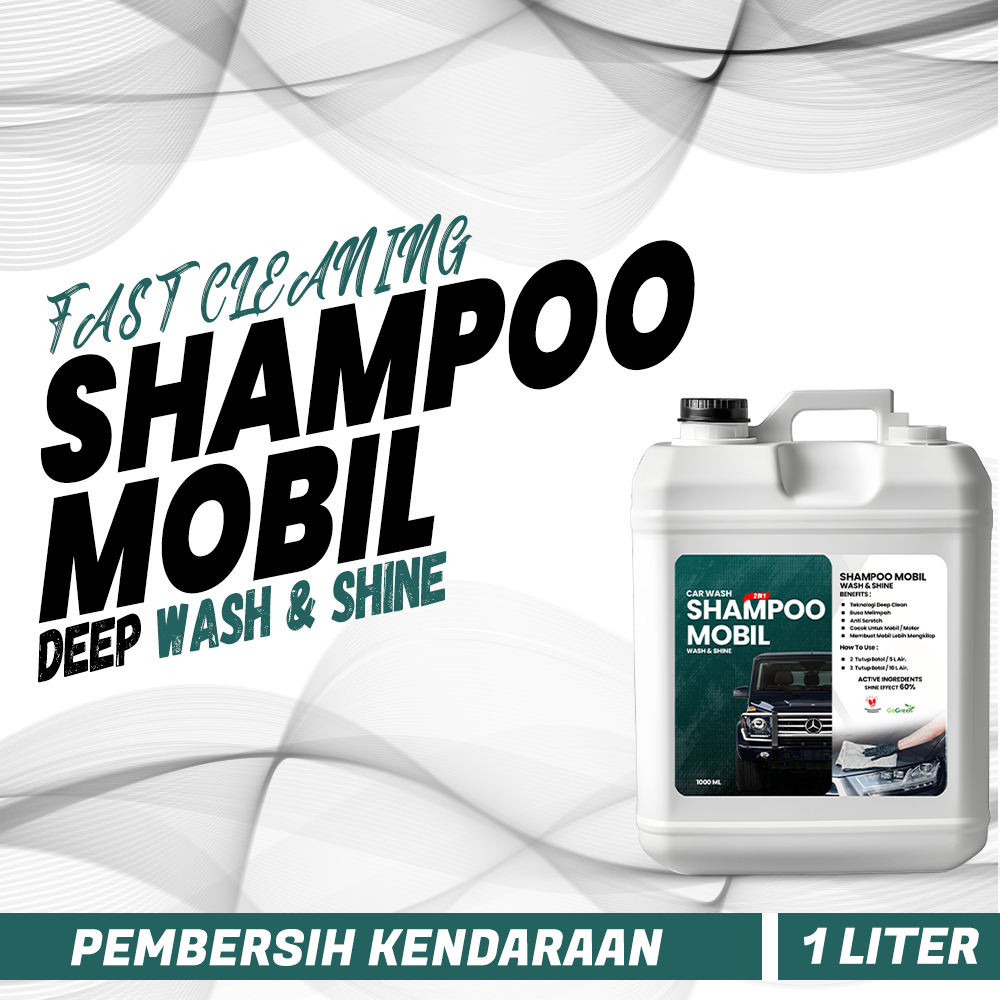 (J050) Shampoo Mobil Motor / Sampo Cuci Salju - 1 LITER