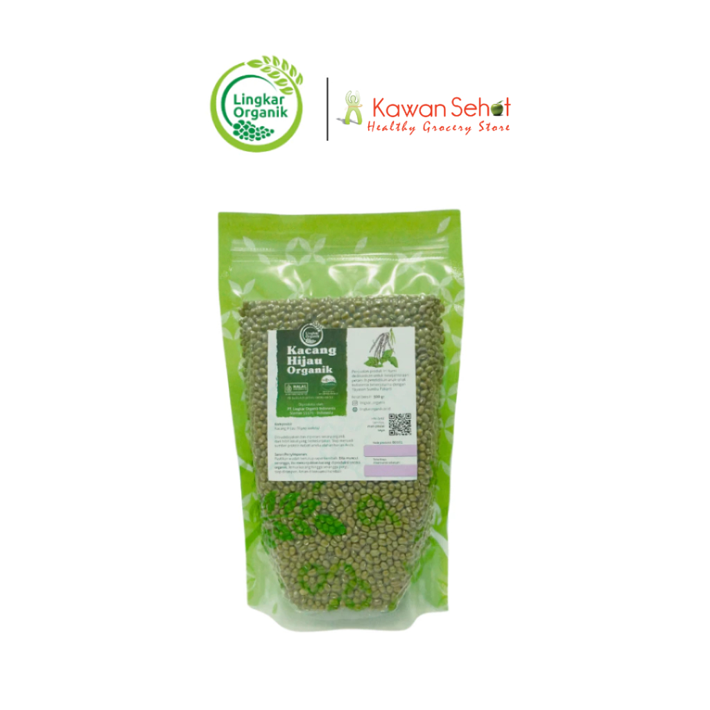 

Lingkar Organik Kacang Hijau Organik | Organic Mung Bean 500gr