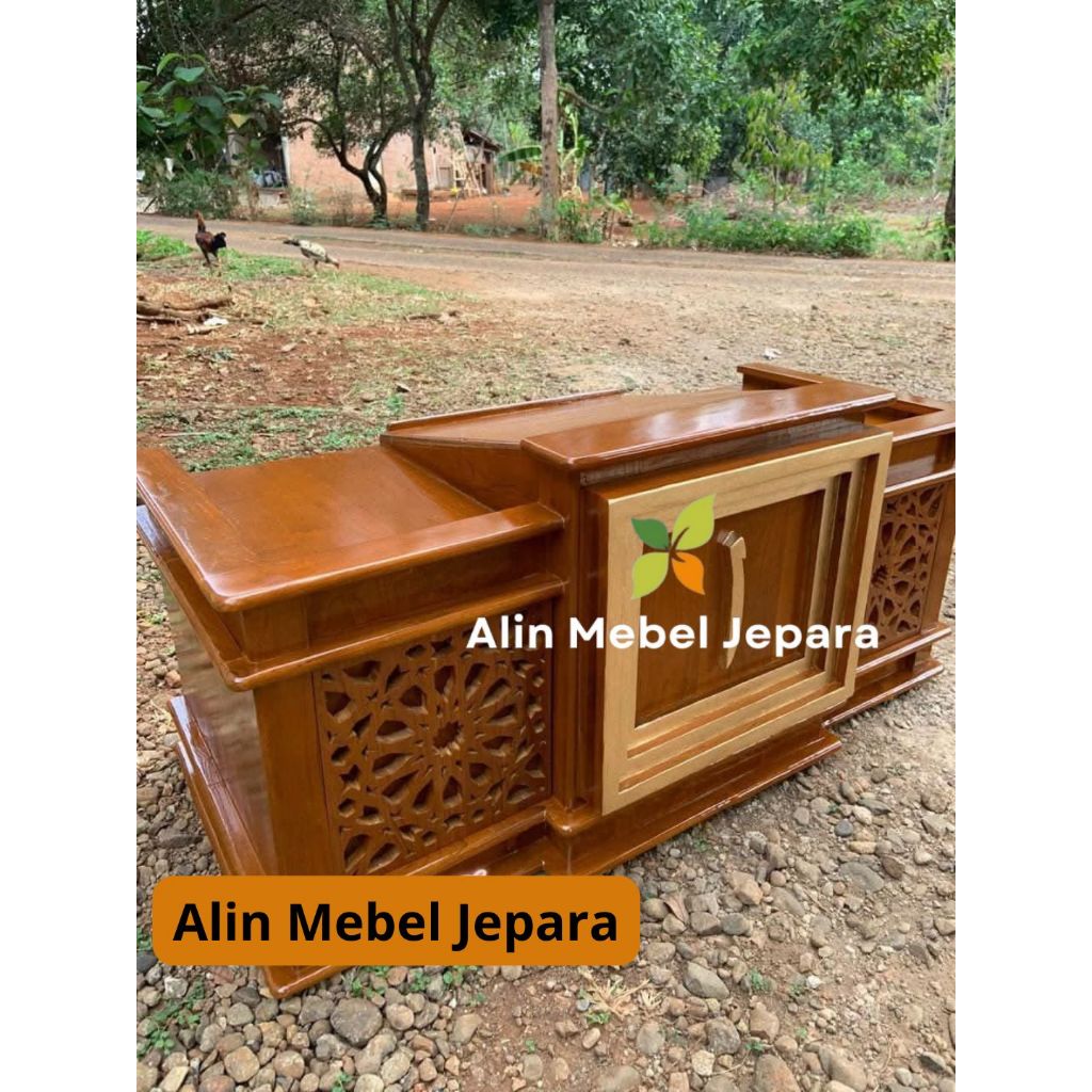 Meja majelis, mimbar lesehan pengajian mimbar masjid jati jepara