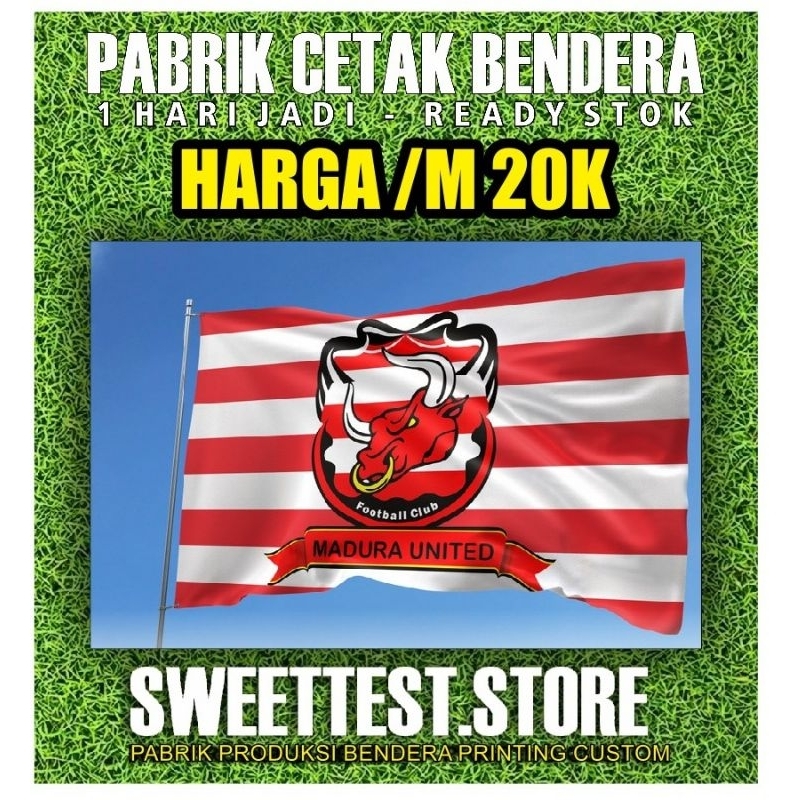 READY STOK + PABRIK BENDERA PRINTING CUSTOM, BENDERA BOLA, BENDERA TIMNAS INDONESIA, GIANTFLAG PRINT