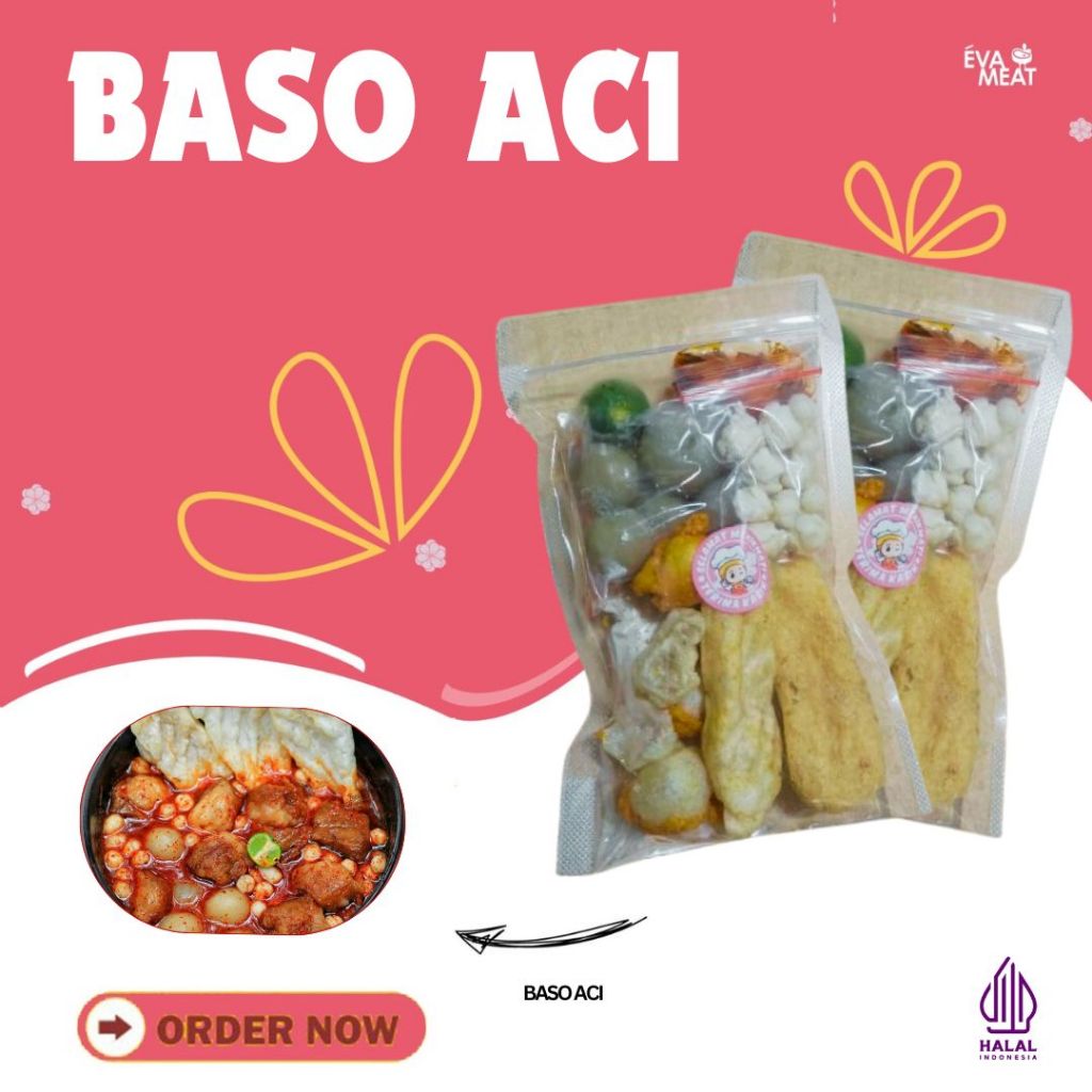 

Baso Aci Komplit / Bakso Aci / Baso Aci Jando / Baso Aci Isi Jando Instan / Baso Aci Jeletot / Baso Aci Homemade / BAso Aci Isi TetelanFrozen Food