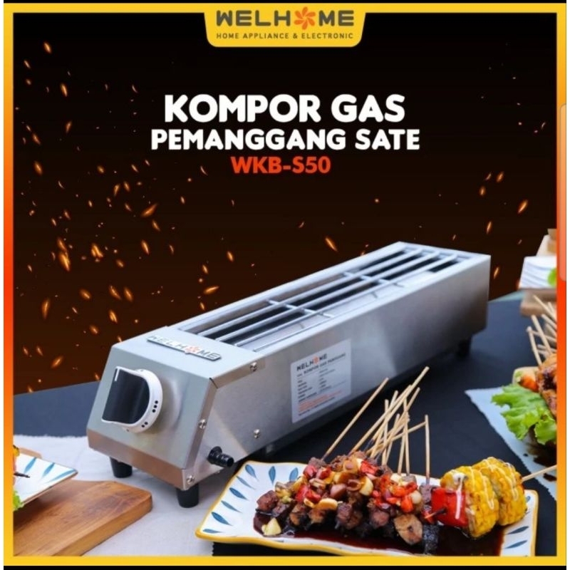 Kompor Gas Pemanggang Sate 50cm