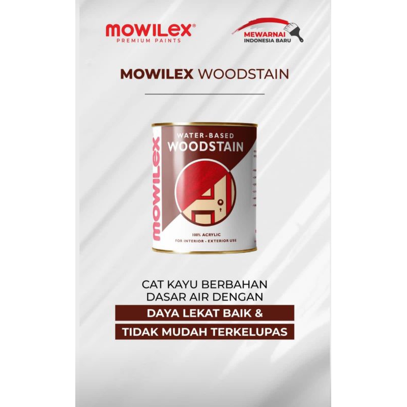 Mowilex Woodstain Politur kayu