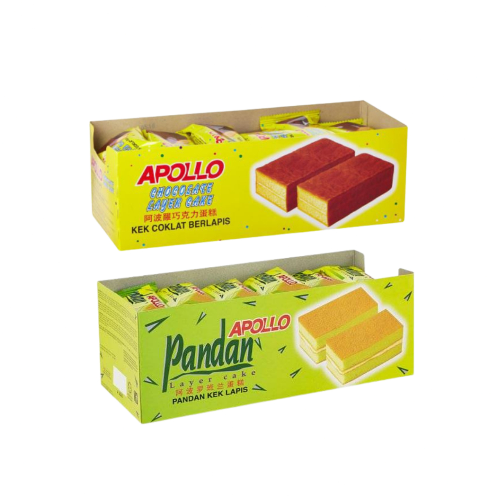 APOLLO 3020 CAKE COKLAT, APOLLO 3030 CAKE PANDAN