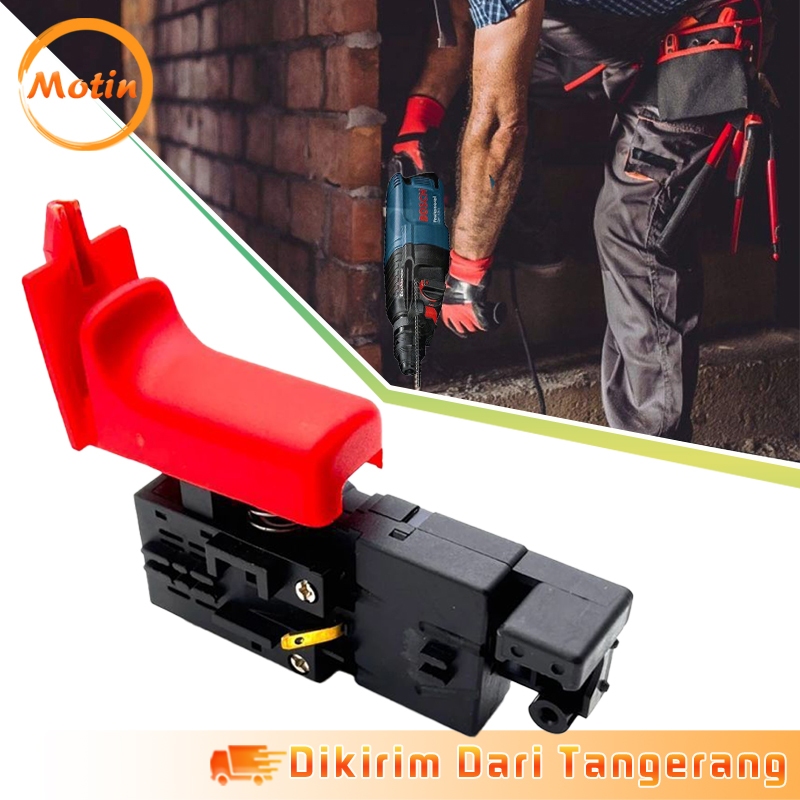 Switch / Saklar Bor Bosch Skakel GBH 2-26 Sparepart Switch Bor