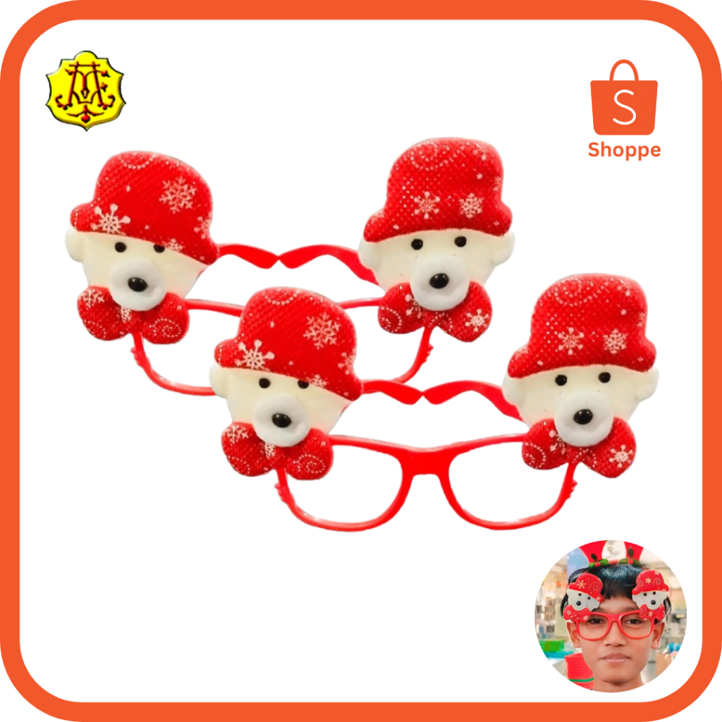 KACAMATA NATAL / PERNAK-PERNIK NATAL
