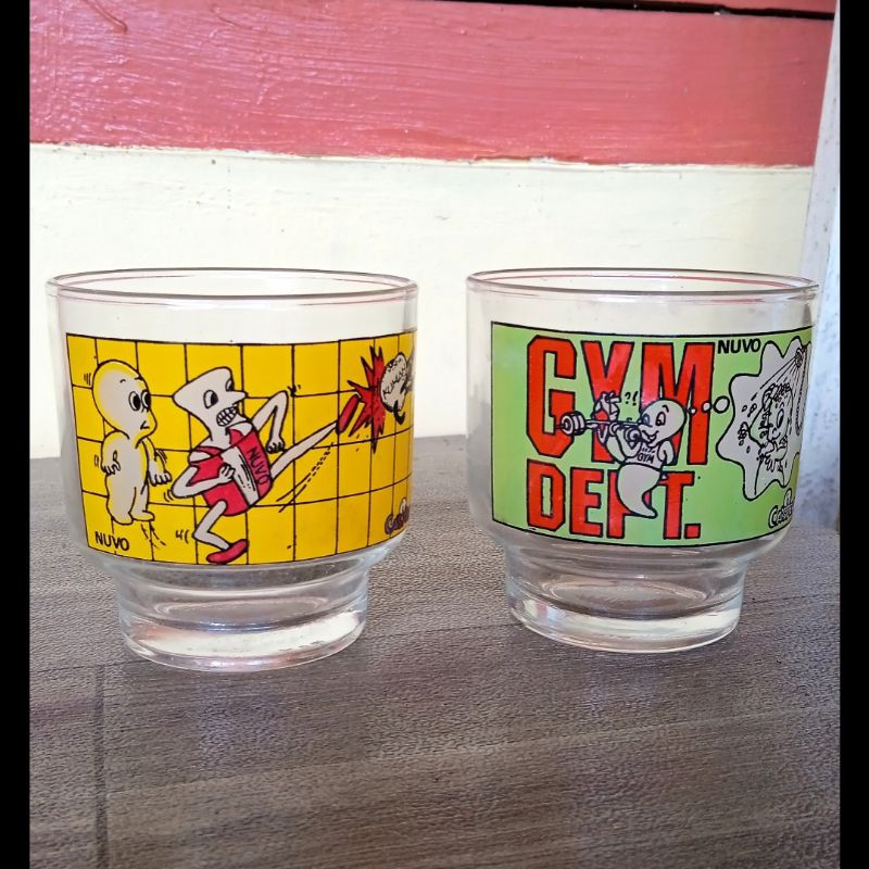 Vintage Gelas Nuvo Casper Tahun 90n NOS