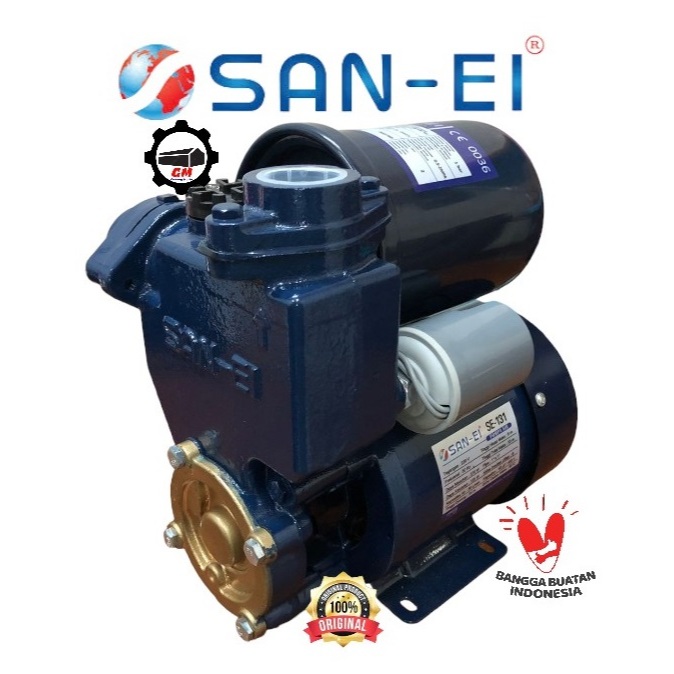 Pompa pendorong air toren otomatis booster pump otomatis sanei