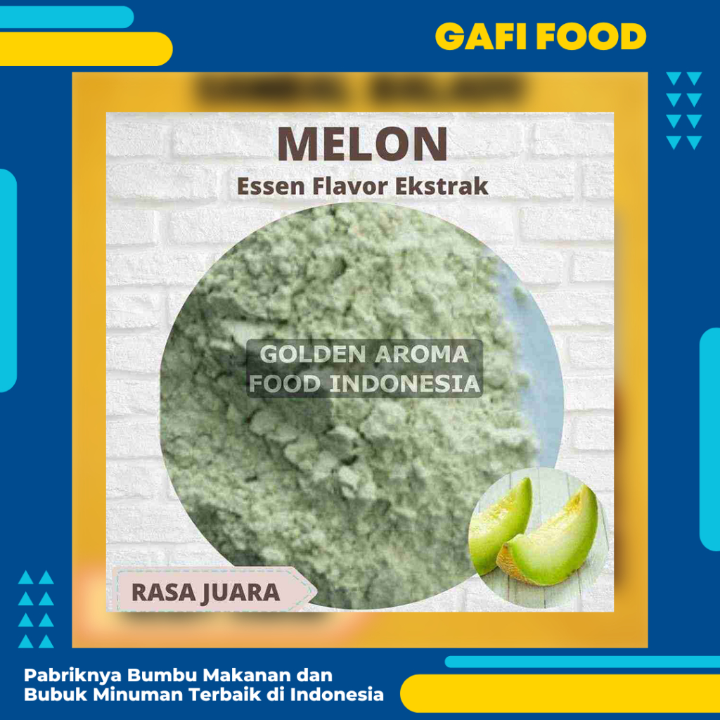 

Bubuk Melon Pure EFE 500 GRAM Essence Flavour Ekstrak 1/2 kg Melon Essen Flavor