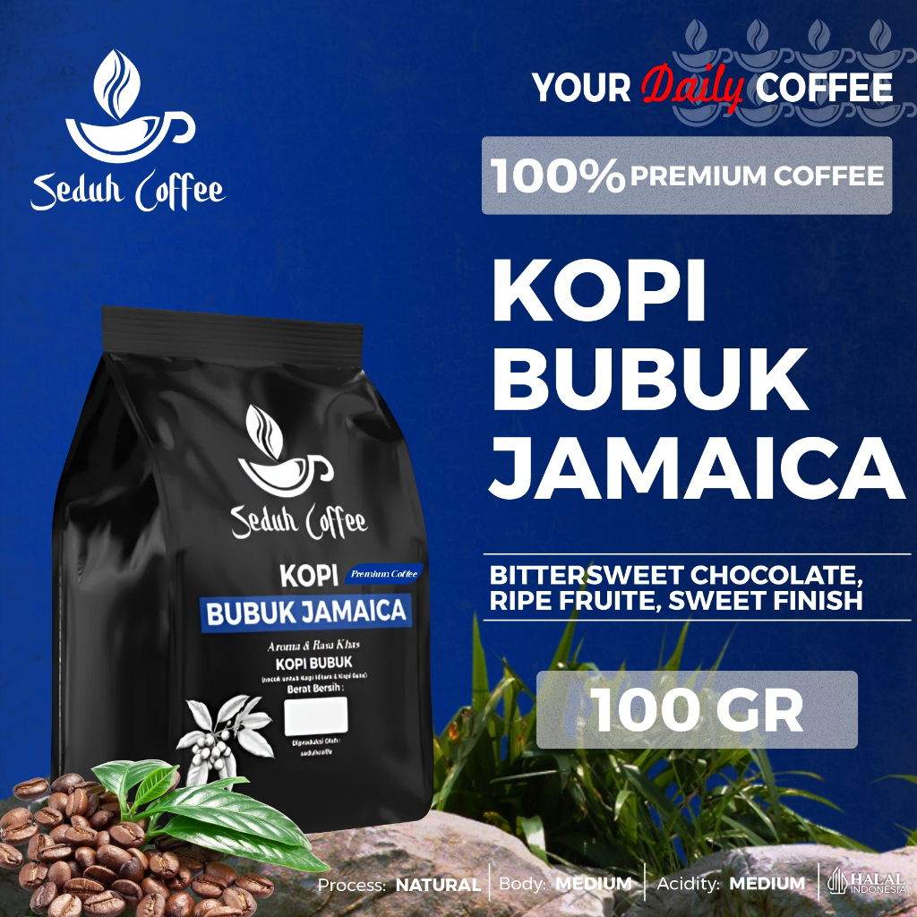 

SEDUH- Bubuk Kopi import Jamaica blue montain Premium 100gr