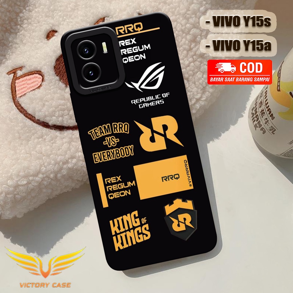 New Gaming Case - Softcase Vivo Y15s / Y15a Terbaru - Case Hp Vivo Y15s / Y15a - Casing Vivo Y15s / 