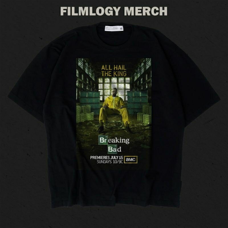 FILMLOGY - THE GUERILLA FILM Distro Baju "Breaking Bad" Season 5 -  All Hail The King Premier July 1