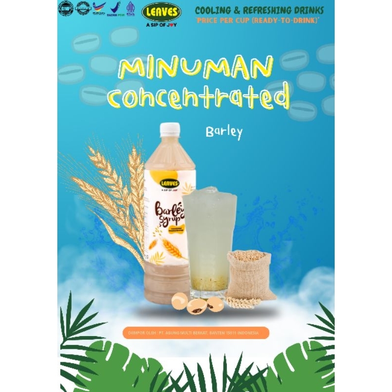 

MINUMAN LEAVES CONCENTRATED BARLEY