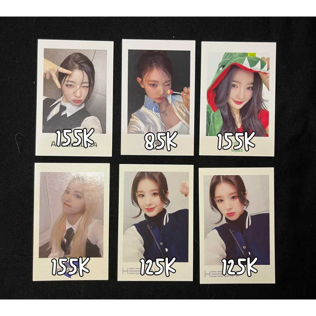 Official tripleS ARTMS LOONA Polaroid POB