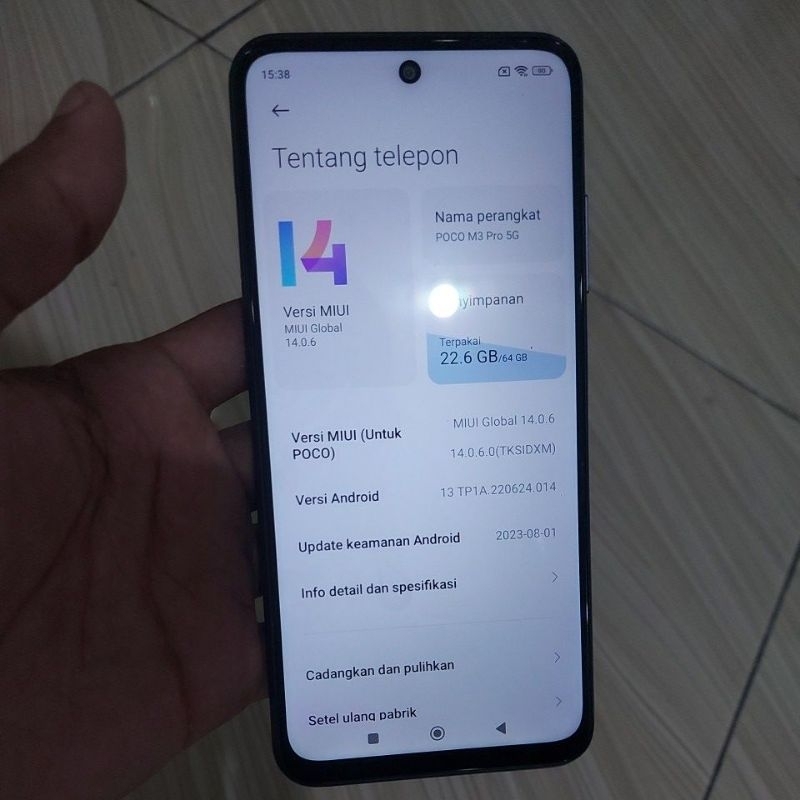 MESIN PCB MOTHERBOARD XIAOMI REDMI POCO POCOPHONE M3 PRO 5G 4/64 NORMAL GARANSI TESTED