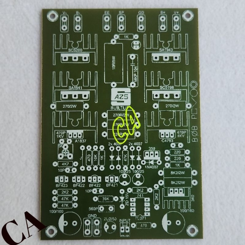 PCB GIANT POWER AMPLIFIER BNB BUILTUP POWER