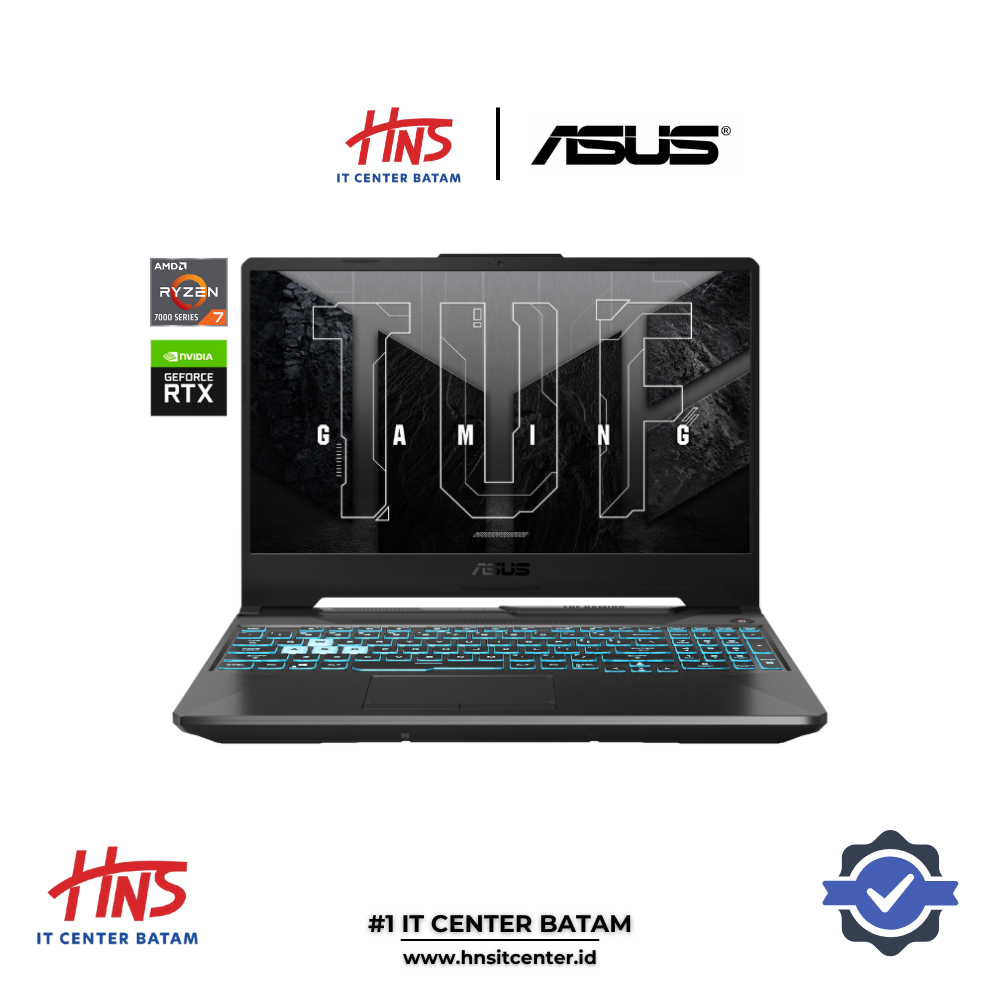 ASUS TUF A15 FA506NFR-R725B1T-OM AMD Ryzen 7-7435HS 8GB 512GB RTX2050 4GB 15.6″ FHD 144Hz