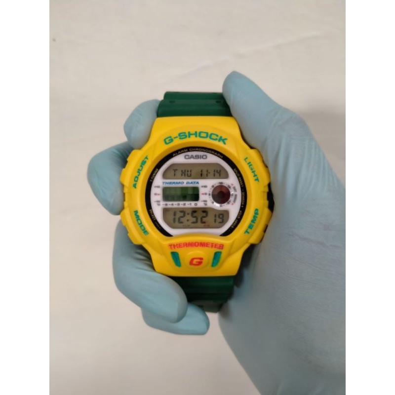 CASIO G-SHOCK DW 6100 THERMOMETER VINTAGE JAPAN