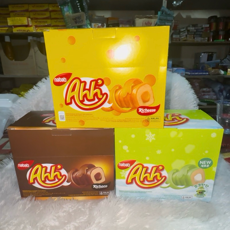

Nabati Ahi Richeese 80 g (20 Bungkus)