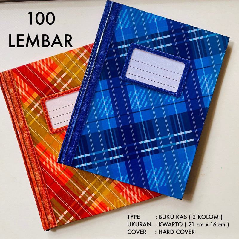 

BUKU KAS KWARTO TERMURAH ISI 100 LEMBAR 2 KOLOM HARD COVER