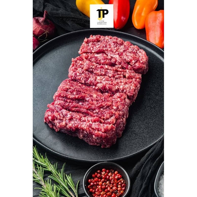 

MINCED BEEF GRADE S / DAGING SAPI GILING PREMIUM - 500 GR. Lemak 10%