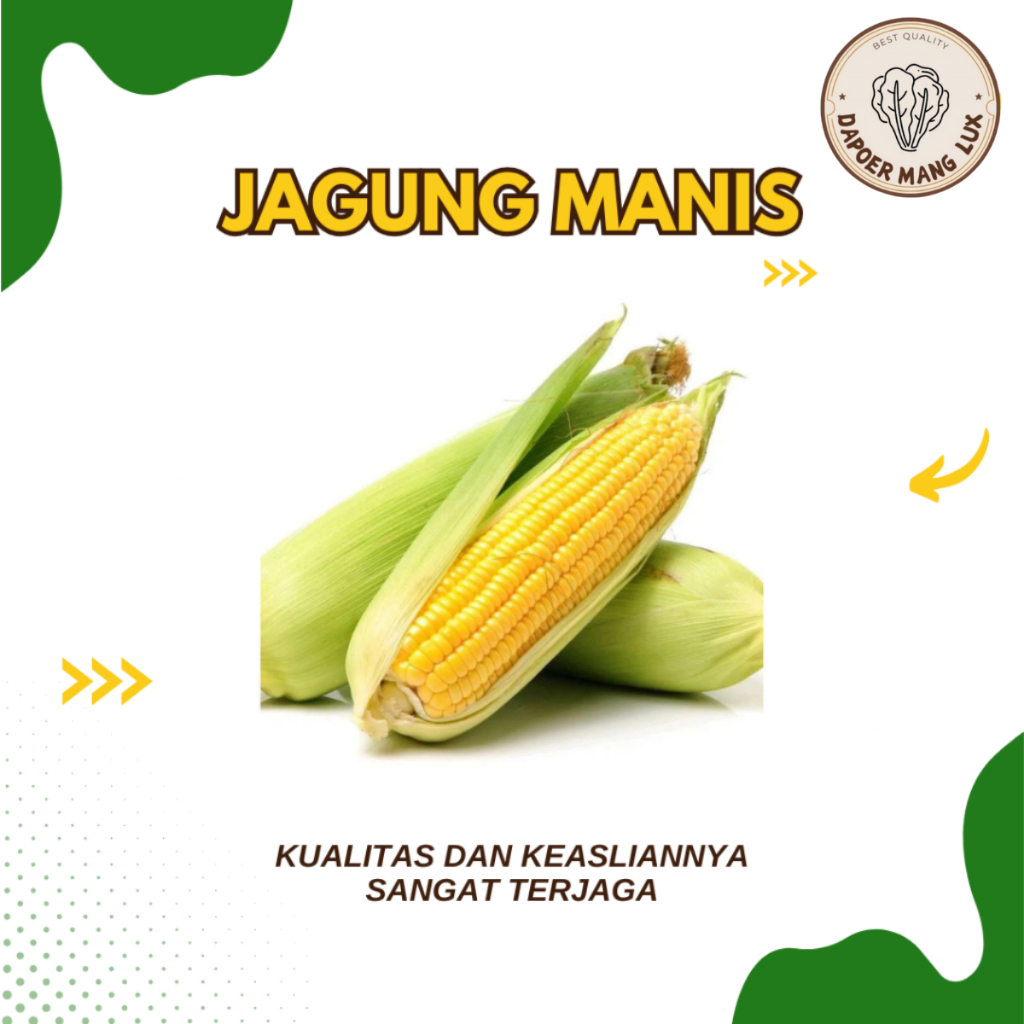 

JAGUNG MANIS 500 GRAM DAN 1 KG BEST QUALITY