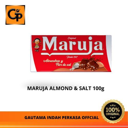 

COKLAT MARUJA CHOCOLATE ALMOND & SALT 100 G
