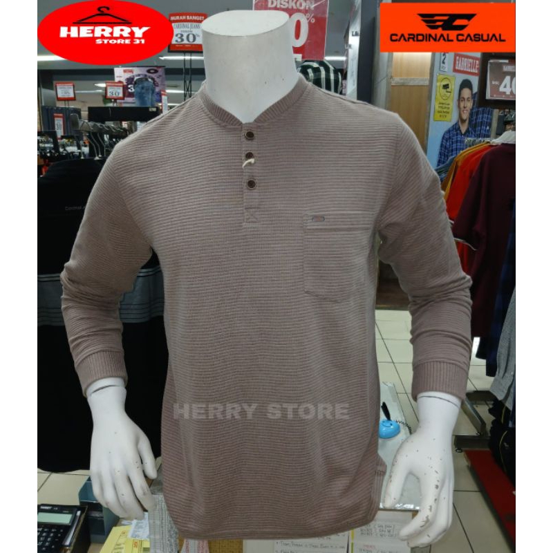 (NEW ART) KAOS LENGAN PANJANG CARDINAL CASUAL ORIGINAL PREMIUM QUALITY