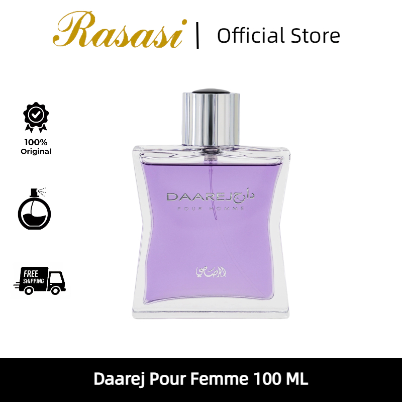 Rasasi Official Store/Rasasi Daarej Pour Femme 100 ML/rasasi parfum/parfum rasasi/parfum rasasi daar