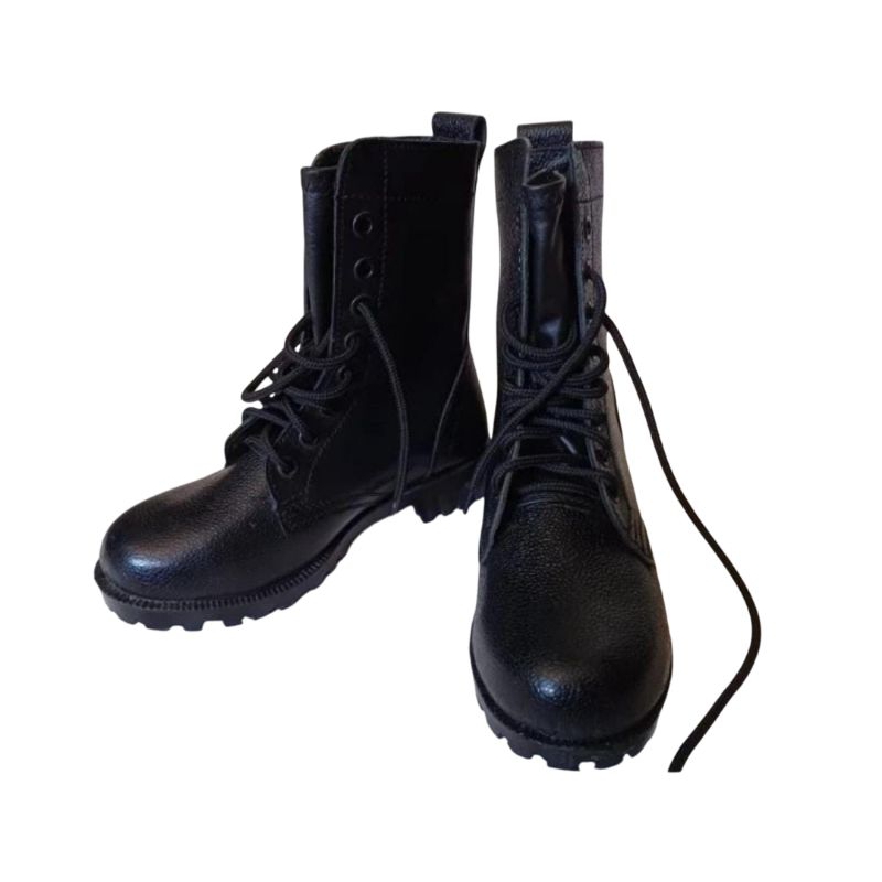 Sepatu PDL Kulit Jeruk Jatah Pembagian POLRI