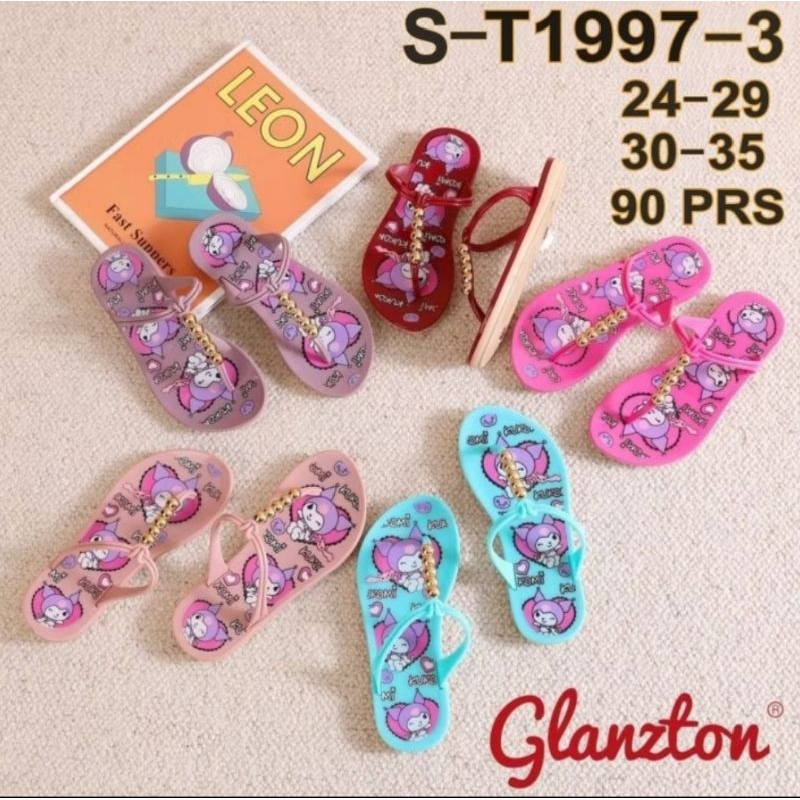 SANDAL ANAK PEREMPUAN JEPIT KARET JELLY GLOSSY/SANDAL ANAK  PEREMPUAN JEPIT KARAKTER SANRIO/SANDAL J