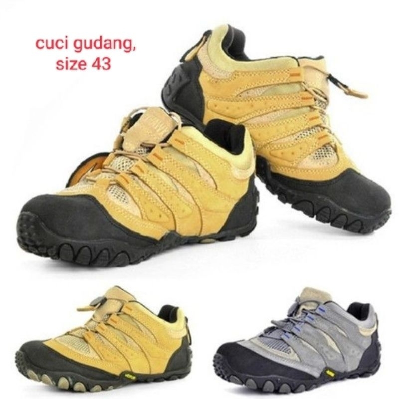 Sepatu blackhawk hiking impor tactical tan gurun