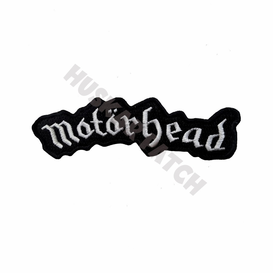 PATCH BORDIR EMBLEM BORDIR JAHIT MOTORHEAD UK 10,5x3cm AKSESORIS EMBLEM BAND