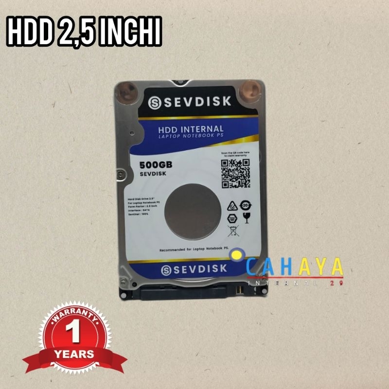 Hardisk internal 1Tb SEVDISK Blue HDD Laptop Notebook Terbaru murah