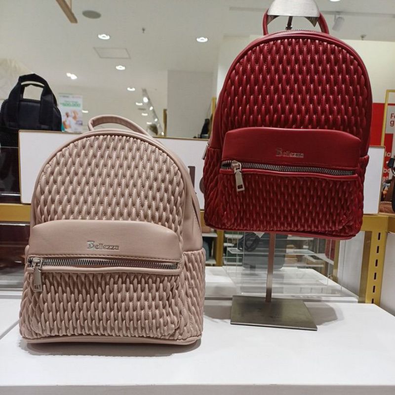 Terbaru Bellezza Cz172 Produk Original Depstore - Tas Ransel Wanita - Backpack Punggung Fashion