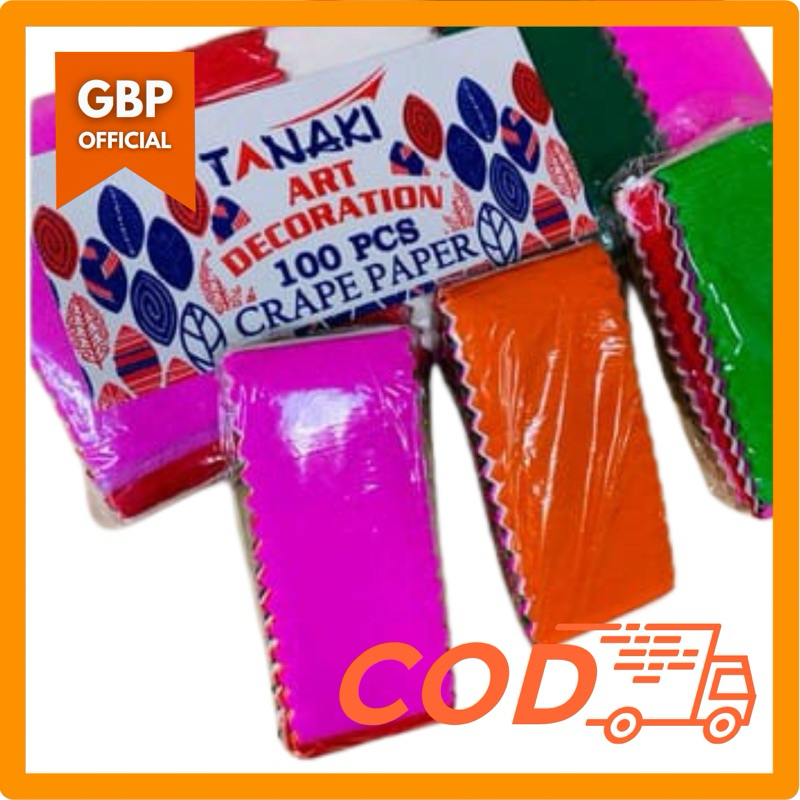 

Kertas Krep Crape Paper Note Warna Kecil Isi 10 Lembar