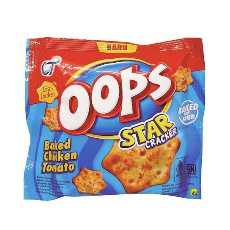 

Oops Star Crackers Baked Chicken Tomato