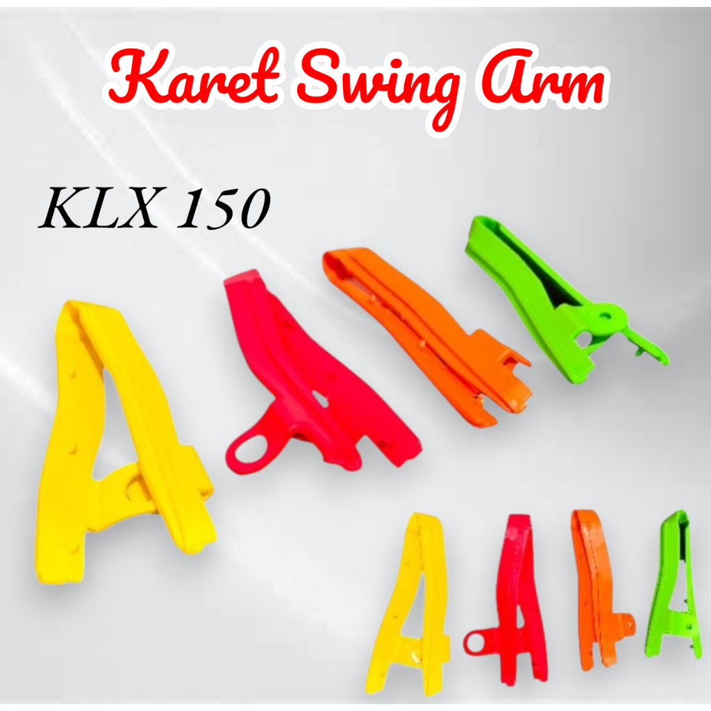Karet Arm / Karet Tahanan Rantai KLX 150 / Karet Bantalan , Rantai Arem KLX 150