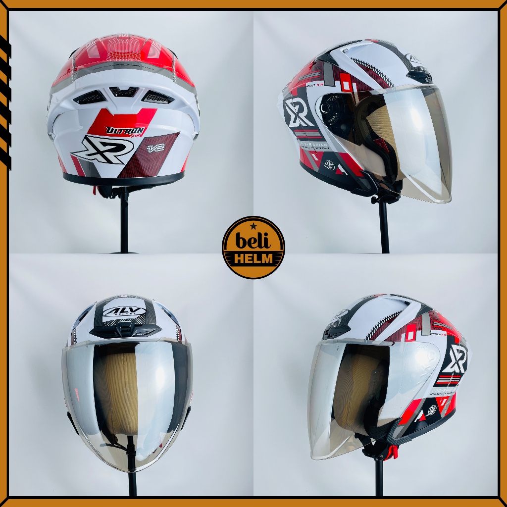 HELM SEPEDA MOTOR ALV ULTRON V2 NEW XR SERIES
