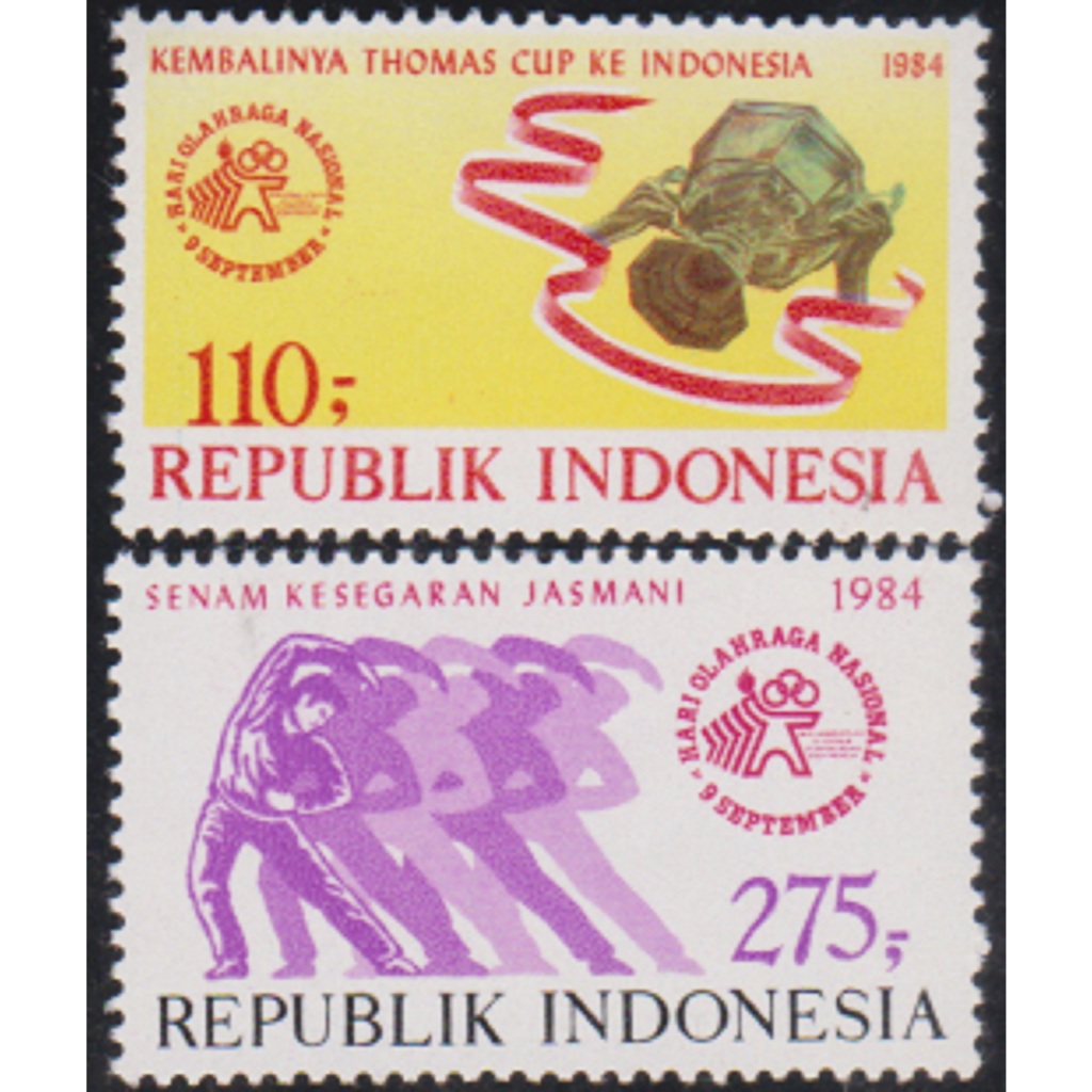

A 11262 SET LENGKAP PRANGKO TEMA HARI HARI OLAHRAGA TAHUN 1984 DENGAN KONDISI MNH MINT NEVER HINGED
