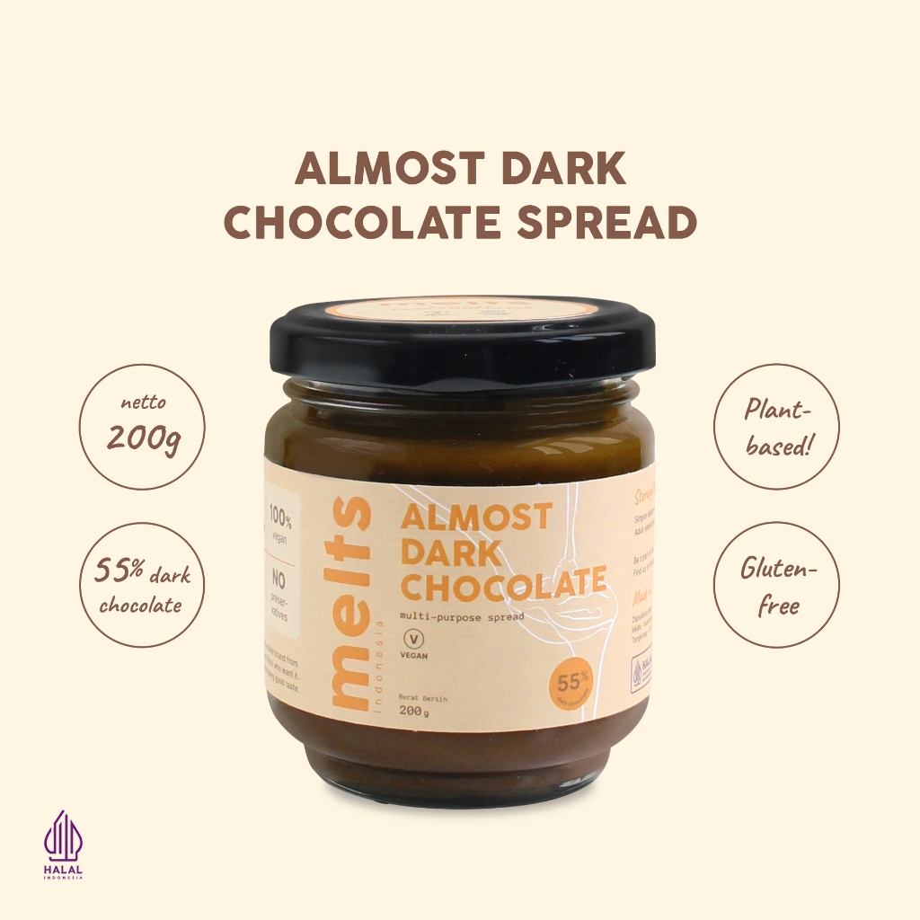 

QH Melts Spread 200g - Pistachio Kunafa Almost Dark Chocolate Finally Dark Chocolate Chocolate