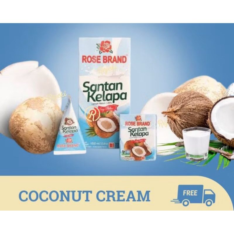 

(10 pcs) Santan Rose Brand/ Rosebrand @65ml*10 pcs