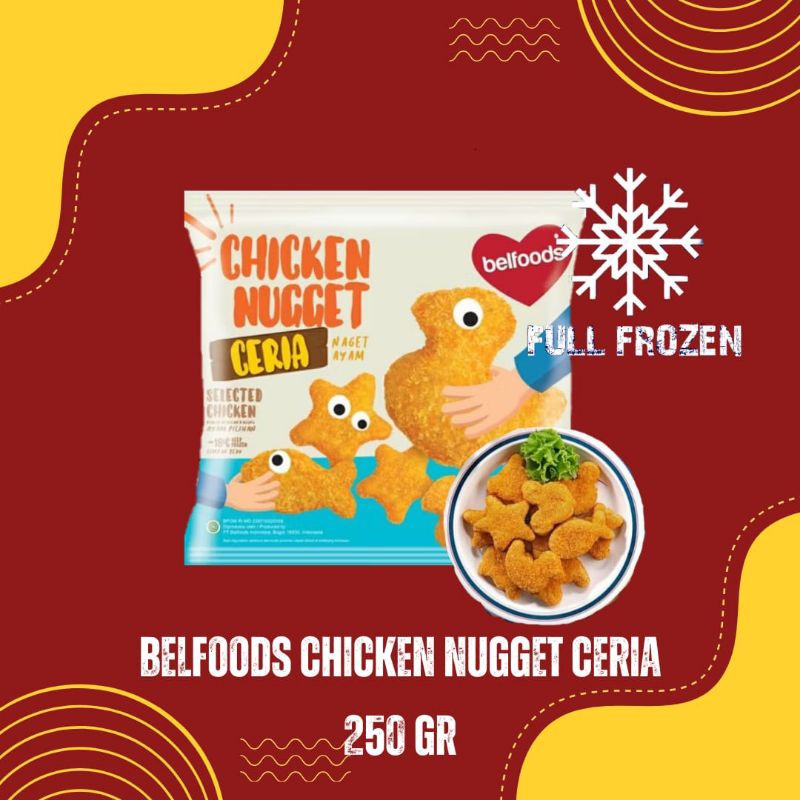 

Belfoods Chicken Nugget Ceria 250 GR