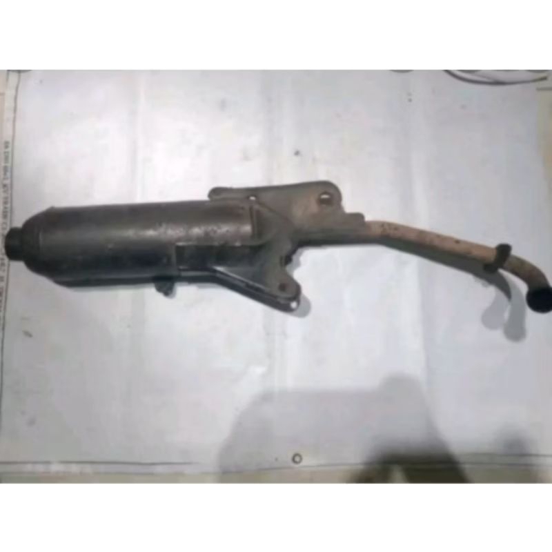 knalpot Mio sporty Mio soul karbu Mio smile original second