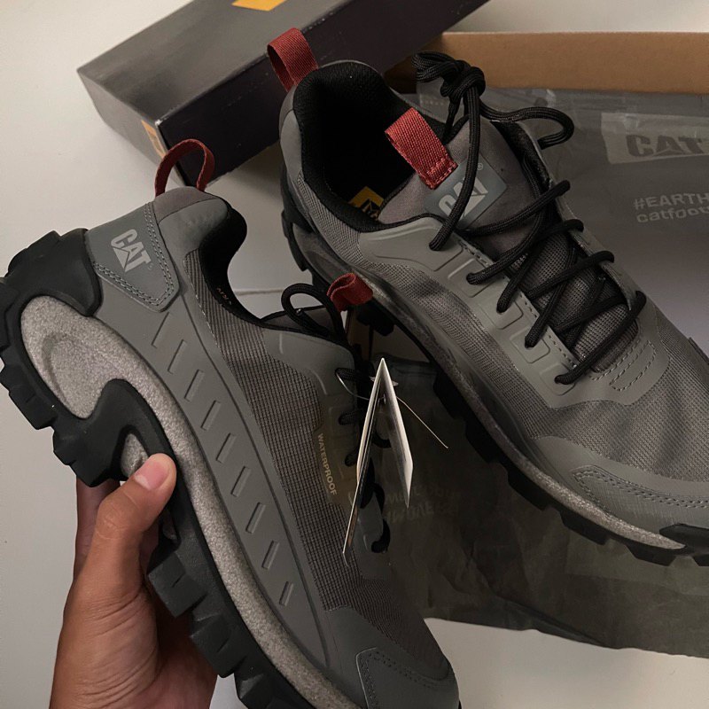 Sepatu Caterpillar INTRUDER LITE MESH WP GUNMETAL