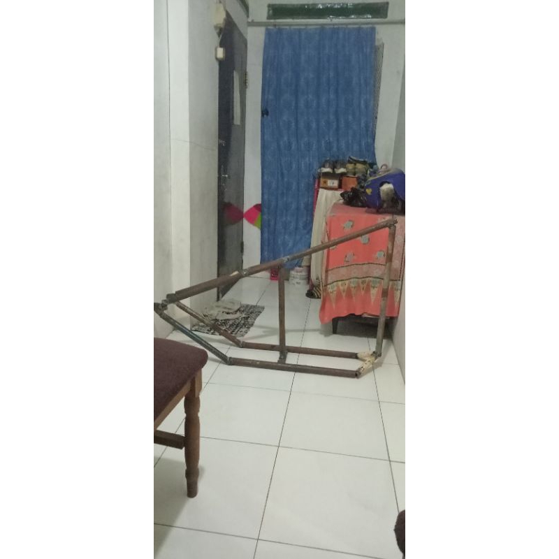 frame rangka chopper motor custom