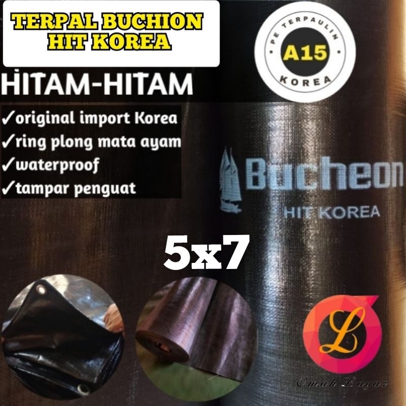terpal lembaran 5x7 A15 bucheon Korea